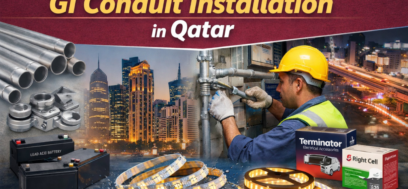 Standards for GI Conduit Installation in Qatar
