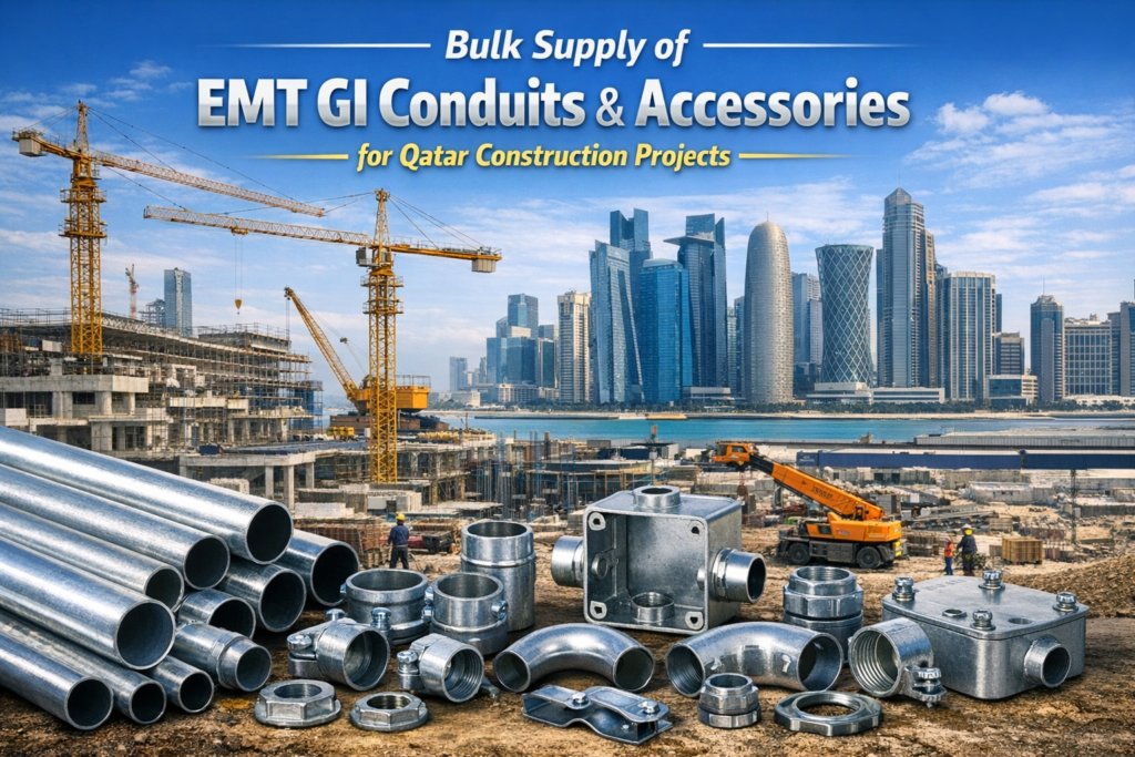 EMT, GI conduits & accessories in Qatar