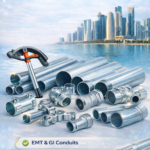 Complete Range of EMT GI Conduits & Accessories in Qatar for Reliable Electrical Installations