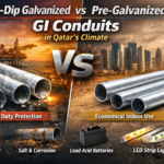 Hot-Dip Galvanized vs Pre-Galvanized GI Conduits: What Works Best in Qatar’s Climate?