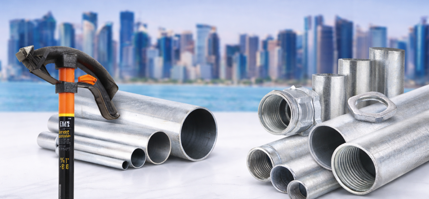 How to Choose the Right EMT & GI Conduit Size for Electrical Projects in Qatar