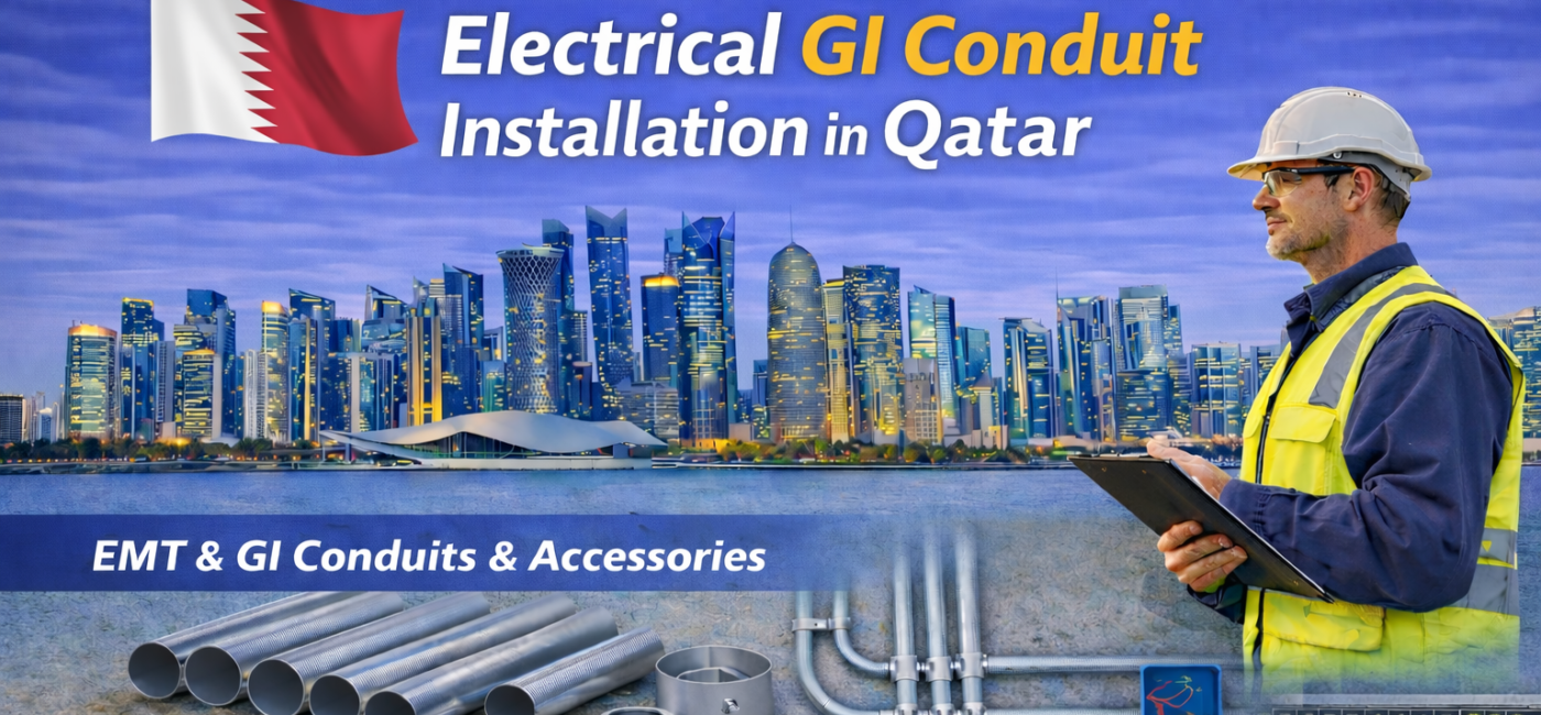 Electrical GI Conduit Installation in Qatar: Standards, Requirements, and Safety Guidelines