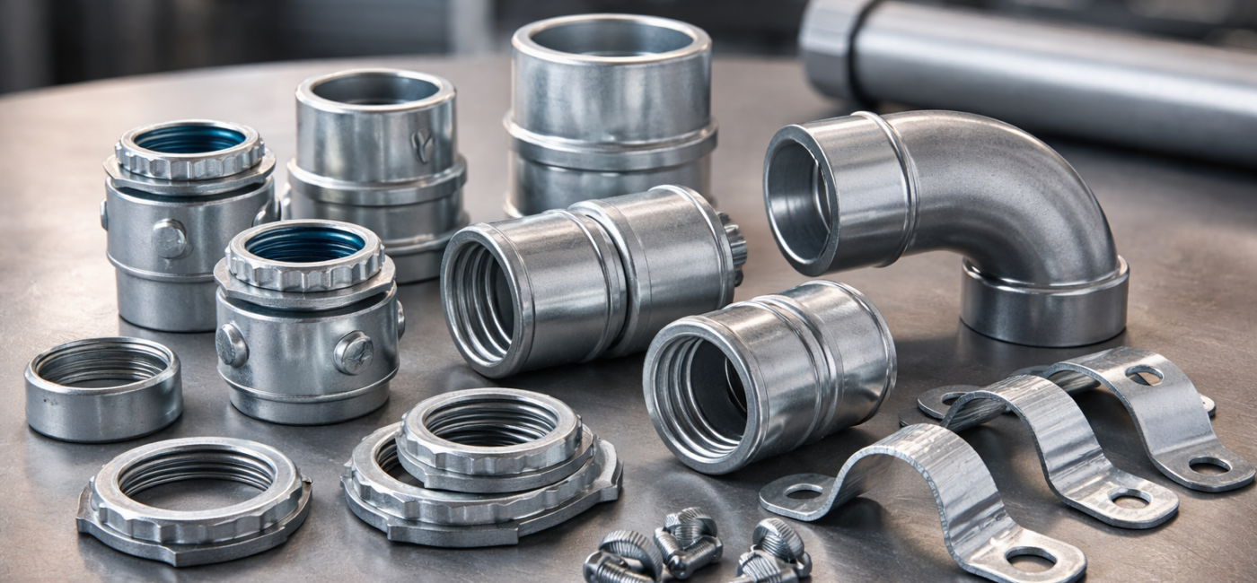 Top 7 Essential EMT Accessories Every Electrical Contractor in Qatar Needs in Stock