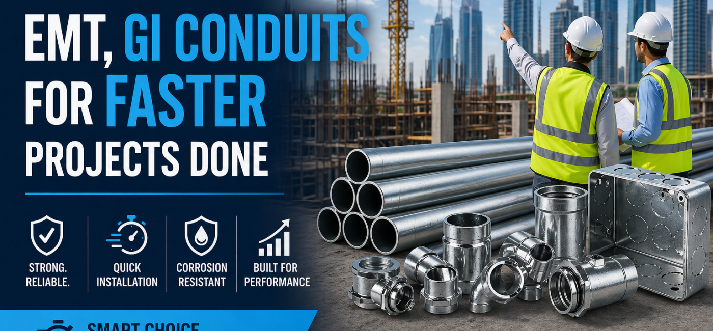 Faster Installs, Fewer Callbacks: What Qatar’s Top Electrical Contractors Know About EMT GI Conduits